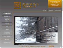 Tablet Screenshot of beaugrandtwp.org